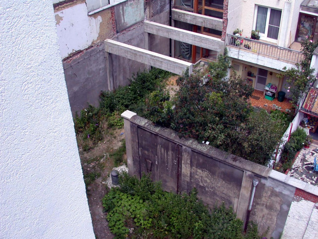 Tuin- en Buitenruimte Ecohuis te Borgerhout (Antwerpen)