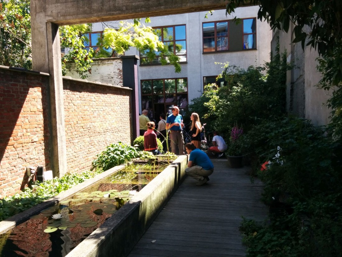Tuin- en Buitenruimte Ecohuis te Borgerhout (Antwerpen)